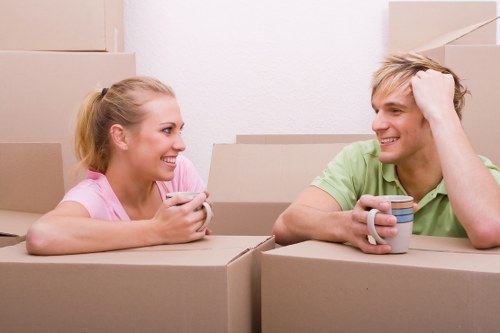 Organised unpacking service for a family or business relocation