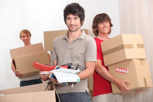 Commercial move planning and unloading at a Haringey premises