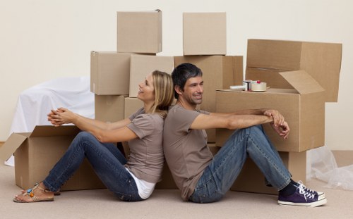 House removals support for a family home in Haringey