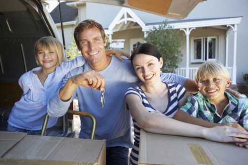 Local office movers handling a business relocation in North London
