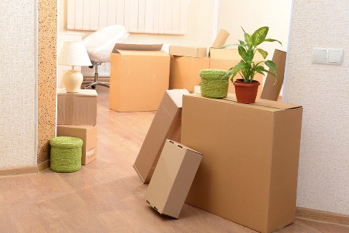 Protective wrapping and equipment used for upright piano removal